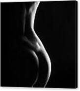 6384 Beautiful Side Light Nude 1 To 3 Ratio Signed Chris Maher Canvas Print