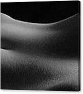 6890 Womans Nude Torso Belly Button 1 To 3 Ratio Canvas Print