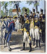 Comte De Rochambeau #8 Canvas Print