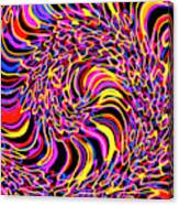 Multicolour Abstract Pattern #7 Canvas Print