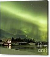 Northern Lights Iceland #7 Canvas Print