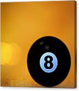 8 Ball Canvas Print