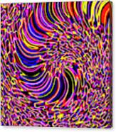 Multicolour Abstract Pattern #8 Canvas Print