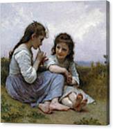 A Childhood Idyll Canvas Print