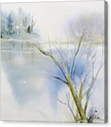 A Cold Winter's Day Canvas Print