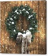 A Country Christmas Canvas Print