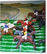 A Day At The Races Canvas Print