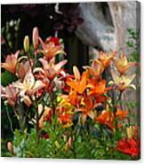 A Garden Of Lillys For Susan Canvas Print