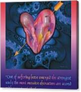 A Pierced Heart Poster 1 Canvas Print