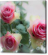 A Rose And A Rose And A Rose Canvas Print