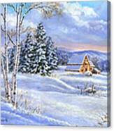 A Winter Afternoon Canvas Print