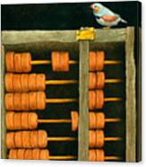 Abacus Finch... Canvas Print