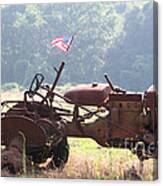 Abandoned Tractor Canvas Print