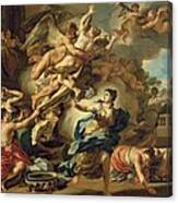 Abduction Of Orithyia Canvas Print
