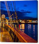 Aboard Peacemaker Canvas Print