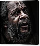 Aboriginal Man Canvas Print