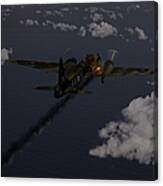 Above And Beyond - Jimmy Ward Vc Canvas Print