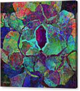 Abstract Art Colorful Collage Canvas Print