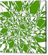 Abstract Background Green Canvas Print