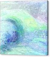 Abstract Breaking Wave Canvas Print