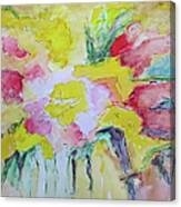 Abstract Floral Canvas Print