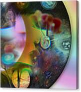 Abstract Planets Canvas Print