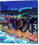 Abstract South Florida Beach Canvas Print