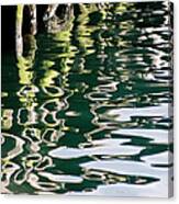 Abstract Water Reflection 20 Canvas Print