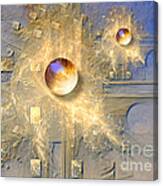 Abstract With Balls Canvas Print