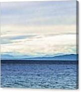 Across Georgia Strait Canvas Print