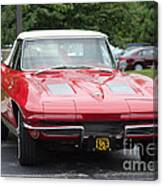 Action Photo Original Prints Vintage Muscle Cars 63 Vette Canvas Print