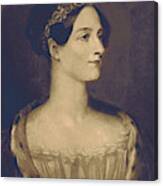 Ada Lovelace, English Mathematician Canvas Print