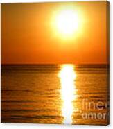 Aegean Sunset Canvas Print