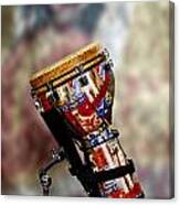 Africa Culture Drum Djembe In Color 3236.02 Canvas Print