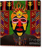 African Tribesman 1 Canvas Print