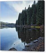 Afternoon At Clear Lake Canvas Print