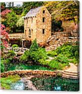 Afternoon At The Old Mill - North Little Rock Arkansas Canvas Print