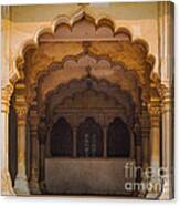 Agra Fort Arches Canvas Print