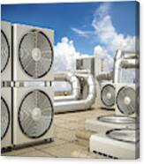 Air Conditioning System Canvas Print