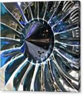 Aircraft Engine Fan Canvas Print