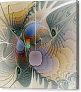 Airy Space-fractal Art Canvas Print