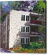 Alameda 1964 Apartment Architecture Canvas Print