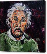 Albert Einstein Canvas Print