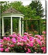 Allentown Pa Gross Memorial Rose Gardens Canvas Print