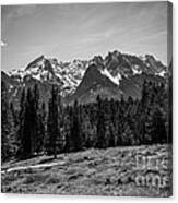 Alpspitze Till Zugspitze Ii Canvas Print