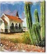 Alto Vista Chapel Aruba Canvas Print