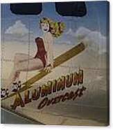 Aluminum Overcast Canvas Print