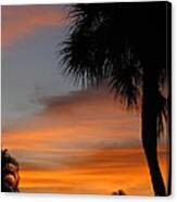 Amazing Sunrise In Florida Canvas Print