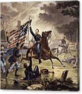 American Civil War General   Philip Kearny Canvas Print