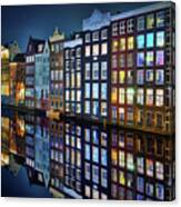 Amsterdam Mirror. Canvas Print